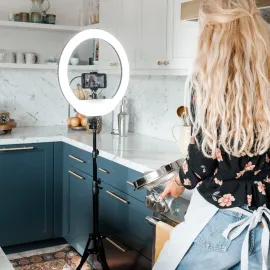 Lume Cube LED Ring Light for Video Calls and Content Creation