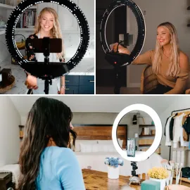 Lume Cube LED Ring Light for Video Calls and Content Creation