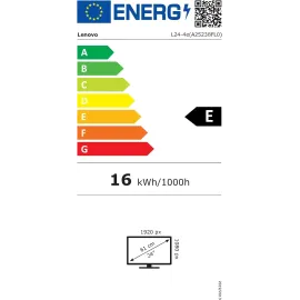 Lenovo L24-4e - 23.8 in FHD (IPS - 100Hz - 4ms - HDMI VGA - HDMI Cable)