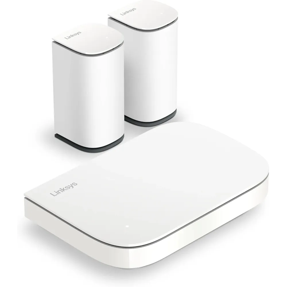 Linksys Multi-gig Micro Mesh WiFi 6 System | Connect 100+ Devices | Up to 5,000 Sq Ft | Speeds