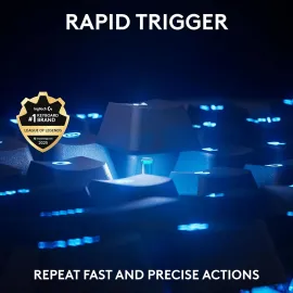 Logitech G PRO X TKL Rapid (Tenkeyless) Wired Gaming Keyboard: Magnetic Analog Switches