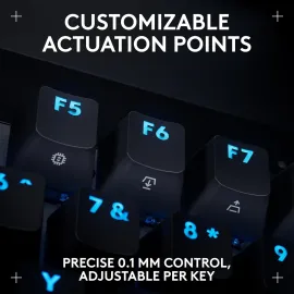 Logitech G PRO X TKL Rapid (Tenkeyless) Wired Gaming Keyboard: Magnetic Analog Switches