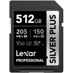 Lexar Silver Plus 512 GB SDXC Memory Card