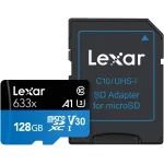 Lexar High Performance 633x 128 GB microSD/microSDXC UHS-I Card [Eco-Friendly Packaging]