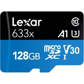 Lexar High Performance 633x 128 GB microSD/microSDXC UHS-I Card [Eco-Friendly Packaging]