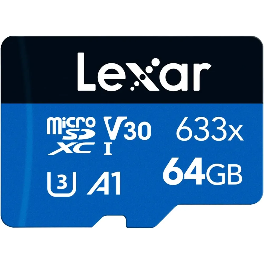 Lexar 633x 64 GB Micro SD Card - microSDXC UHS-I Card W/O SD Adapter