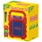 Crayola Portable Bluetooth Karaoke Speaker with FM Radio and Wired Microphone, CBX210M (Red)
