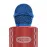 Crayola CKM150 Combo Bluetooth Karaoke Handheld Mic and 5-Watt Speaker, FM/USB/microSD, Aux In/Out, Vocal FX, up to 2 Hours Play Time (Blue)