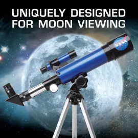 NASA Lunar Telescope for Kids Ages 8-12 with Tripod and Finder Scope
