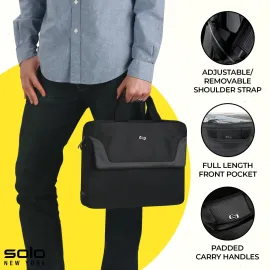 Solo New York Briefcase - Laptop Carrying Bag for Women & Men