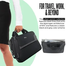 Solo New York Briefcase - Laptop Carrying Bag for Women & Men