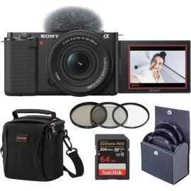 Sony ZV-E10 APS-C Mirrorless Vlogging Camera Kit