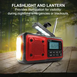Supersonic SC-1078ERN Guardian Multi-Powered Emergency Radio