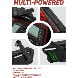 Supersonic SC-1078ERN Guardian Multi-Powered Emergency Radio