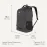 SwissGear 5505 Cecil 16 in Laptop Backpack Charcoal – Daily Laptop Bag with Gear Attachment