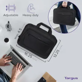 Targus CityLite Laptop Briefcase Shoulder Messenger Bag for 15.6-Inch Laptop