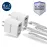 Nautica Dual-Port 20W USB-C Wall Charger
