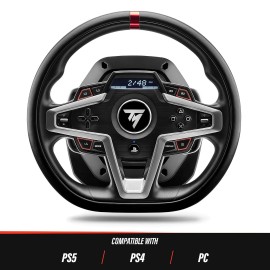 Thrustmaster T248 PS Licence off.PS5 compat.PS4 et PC.Force Feedback Ecran LCD