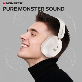 Monster Persona 6th ANC Active Noise Cancelling Headphones White MH22267W