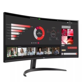 LG 34-inch Curved UltraWide WQHD 3440x1440 VA 100Hz HDR10 Monitor